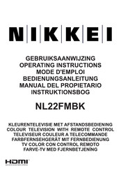 Nikkei NL22FMBK Bedienungsanleitung