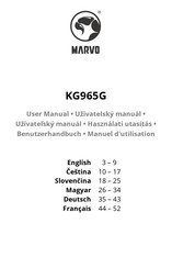 Marvo KG965G Benutzerhandbuch
