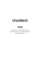 Choetech T518 Benutzerhandbuch