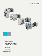 Siemens SIMOGEAR Betriebsanleitung