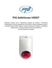 PNI SafeHouse HS007 Benutzerhandbuch