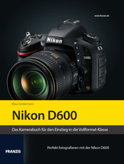 Nikon D600 Bedienungsanleitung