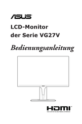 Asus VG27V Serie Bedienungsanleitung