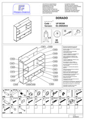 Forma Ideale DORADO UP 00104 Montageanleitung