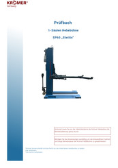 Kromer Stettin SP60 Prüfbuch