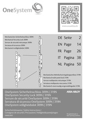 Assa Abloy 319NB0012940000 Bedienungsanleitung