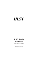 MSI PRO MP2412C Benutzerhandbuch