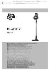 Dirt Devil BLADE 2 DD778 Bedienungsanleitung