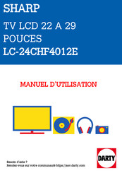 Sharp LC-22CFF4011E Benutzerhandbuch