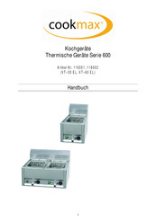 CookMax 600 Serie Bedienungsanleitung