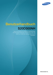 Samsung S20D300NH Benutzerhandbuch