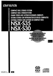 Aiwa NSX-S35 Bedienungsanleitung