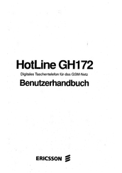 Ericsson Hotline GH172 Benutzerhandbuch