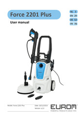 EUROM Force 2201 Plus Bedienungsanleitung