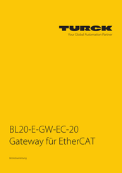 turck BL20-E-GW-EC-20 Betriebsanleitung