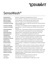 Duravit SensoWash 1007300000 Montageanleitung