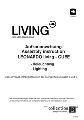 Collection C LEONARDO LIVING CUBE 63 Aufbauanweisung