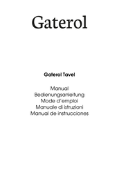Gaterol Tavel Bedienungsanleitung