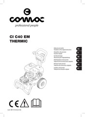 COMAC CI C40 EM THERMIC Übersetzung Der Originalanleitung