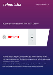 Bosch TR5000 21 EB Bedienungsanleitung