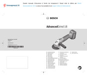 Bosch AdvancedGrind 18 Kit Originalbetriebsanleitung