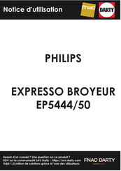 Philips EP5444/50 Benutzerhandbuch