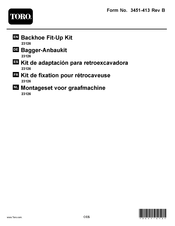 Toro TX 1000 Installationsanweisungen