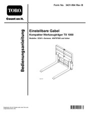 Toro 22341 Bedienungsanleitung