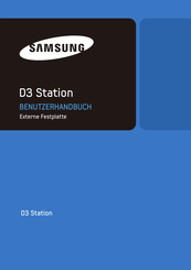 Samsung D3 Station 2TB Benutzerhandbuch