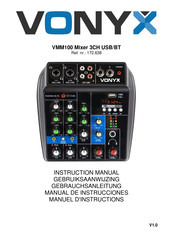 VONYX VMM100 Gebrauchsanleitung