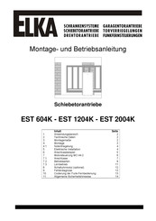 Elka EST 2004K Montage- Und Betriebsanleitung