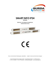 Burda PERFECTCLIME SMART FRAME IP24 Montage- Und Gebrauchsanweisungen