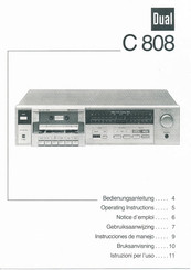 Dual C808 Bedienungsanleitung