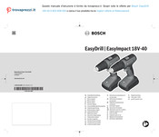 Bosch EasyDrill 18V-40 Originalbetriebsanleitung