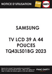 Samsung TQ43LS01BG 2023 Bedienungsanleitung