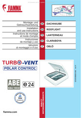 Fiamma TURBO-VENT POLAR CONTROL Montage- Und Gebrauchsanleitung