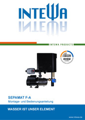 Intewa SEPAMAT F 20-A Montage- Und Bedienungsanleitung