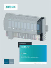 Siemens simatic et 200sp Gerätehandbuch