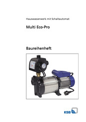 Ksb Multi Eco-Pro 34-1 Bedienungsanleitung