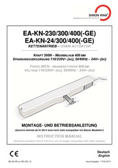 Simon RWA EA-KN-230-GE Montage- Und Betriebsanleitung