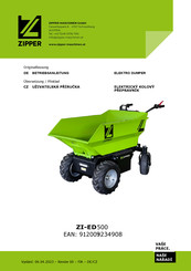 Zipper ZI-ED 500 Betriebsanleitung