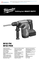 Milwaukee M18 FHX-0X Originalbetriebsanleitung