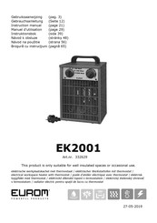 EUROM EK2001 Gebrauchsanleitung