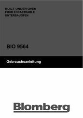 Blomberg BIO 9564 Gebrauchsanleitung