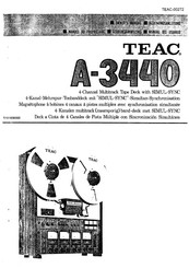 Teac A-3340 Bedienungsanleitung