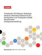 Lenovo 7X22 Bedienungsanleitung