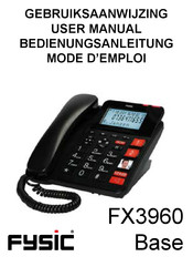 Fysic FX3960 Base Bedienungsanleitung