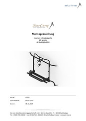 Alu-Line EuroCarry Montageanleitung