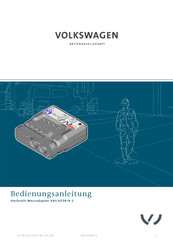 Volkswagen VAS 6558/9-2 Bedienungsanleitung