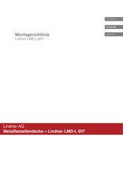 Lindner LMD-L 607 Montagerichtlinien